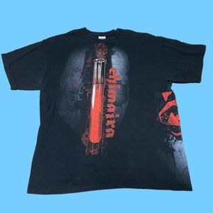 Vintage chimaira wrap around t